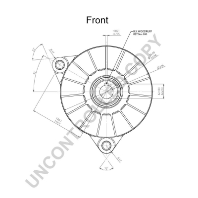 Prestolite Electric Alternator/Dynamo 1277A810