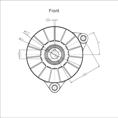 Prestolite Electric Alternator/Dynamo 1277A820