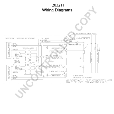 Prestolite Electric Alternator/Dynamo 1283211