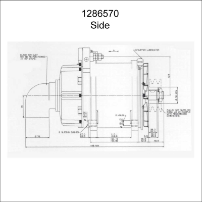 Prestolite Electric Alternator/Dynamo 1286570