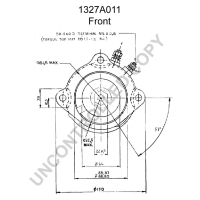 Prestolite Electric Starter 1327A011