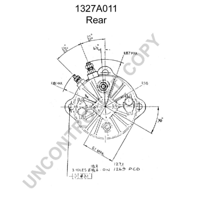 Prestolite Electric Starter 1327A011