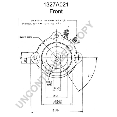 Prestolite Electric Starter 1327A021