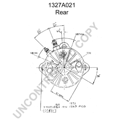 Prestolite Electric Starter 1327A021