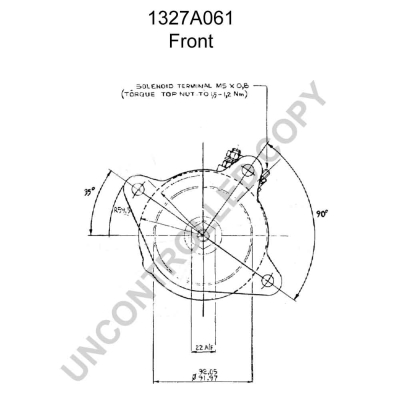 Prestolite Electric Starter 1327A061