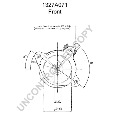 Prestolite Electric Starter 1327A071