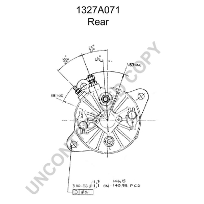 Prestolite Electric Starter 1327A071