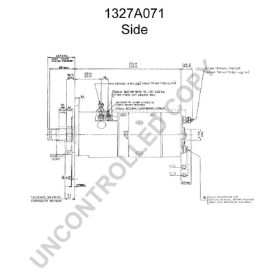 Prestolite Electric Starter 1327A071