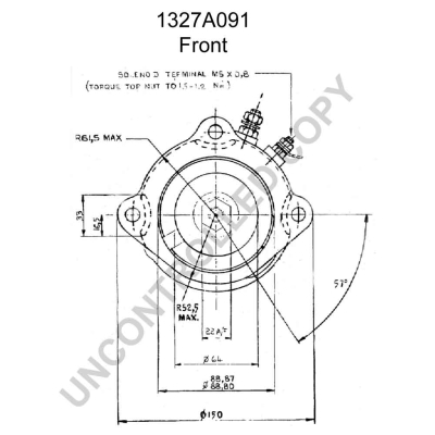 Prestolite Electric Starter 1327A091