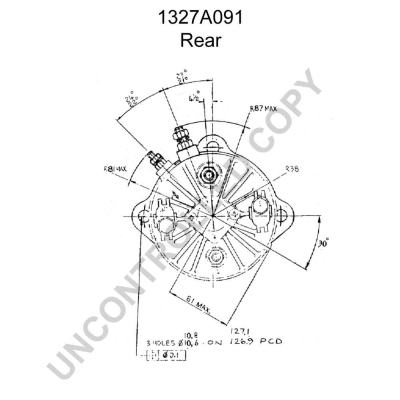 Prestolite Electric Starter 1327A091