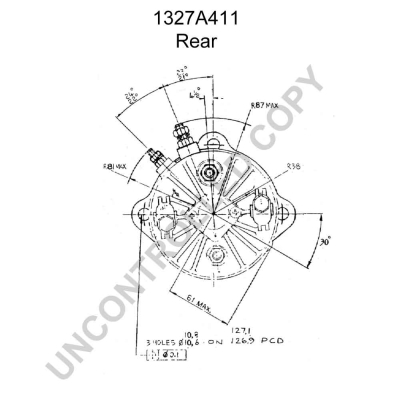 Prestolite Electric Starter 1327A411