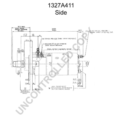 Prestolite Electric Starter 1327A411