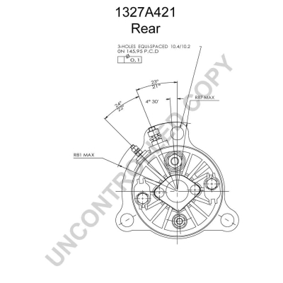 Prestolite Electric Starter 1327A421