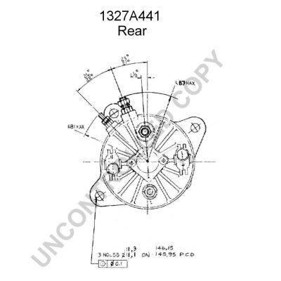 Prestolite Electric Starter 1327A441