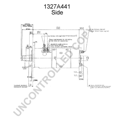 Prestolite Electric Starter 1327A441