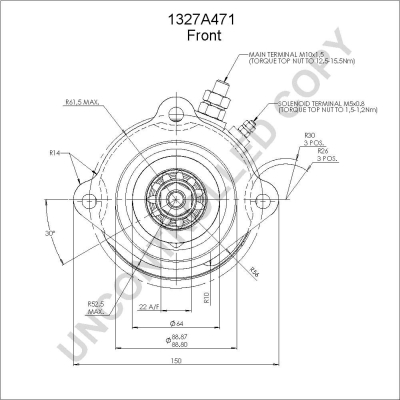 Prestolite Electric Starter 1327A471