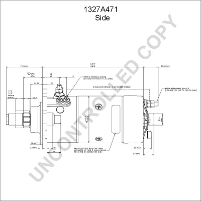 Prestolite Electric Starter 1327A471