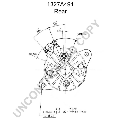 Prestolite Electric Starter 1327A491