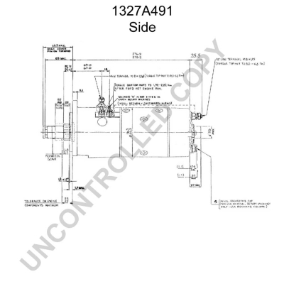 Prestolite Electric Starter 1327A491