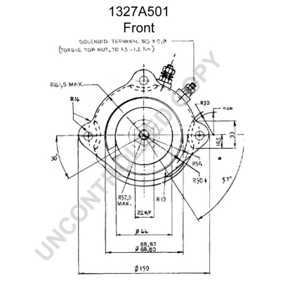 Prestolite Electric Starter 1327A501