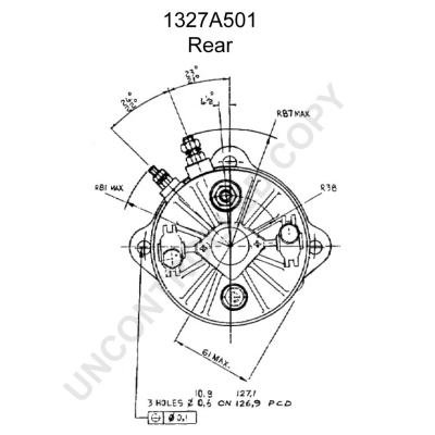 Prestolite Electric Starter 1327A501