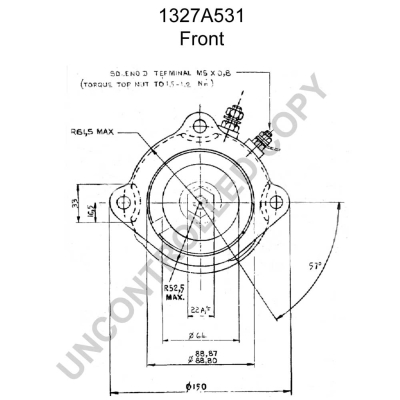 Prestolite Electric Starter 1327A531