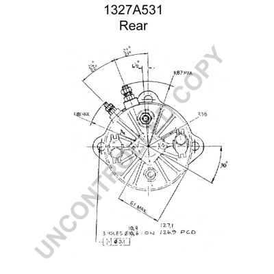 Prestolite Electric Starter 1327A531