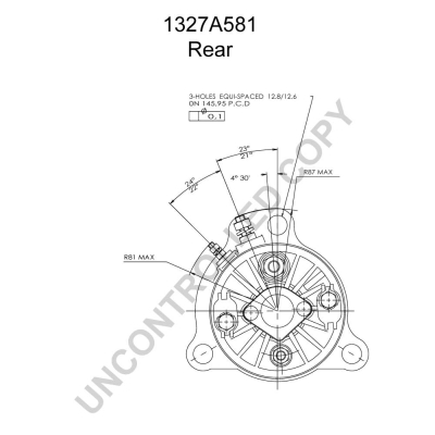 Prestolite Electric Starter 1327A581