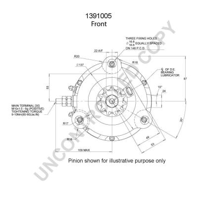 Prestolite Electric Starter 1391005