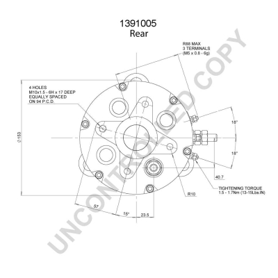 Prestolite Electric Starter 1391005