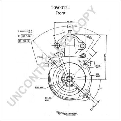 Prestolite Electric Starter 20500124