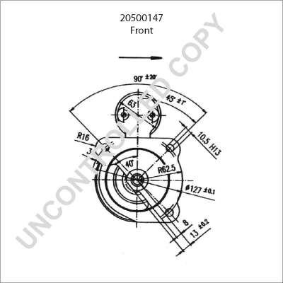 Prestolite Electric Starter 20500147