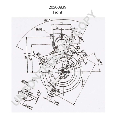 Prestolite Electric Starter 20500839