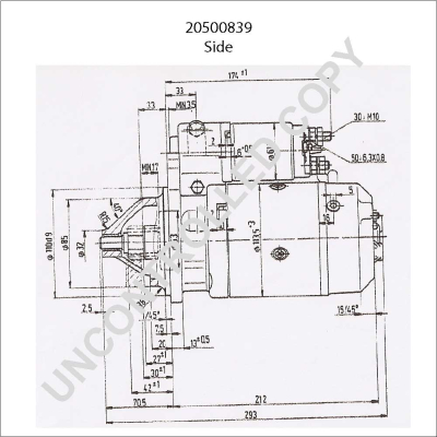 Prestolite Electric Starter 20500839