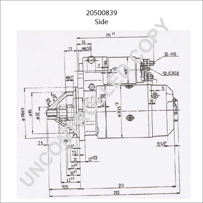 Prestolite Electric Starter 20500839