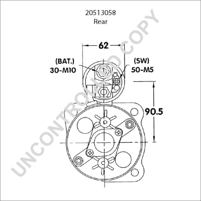 Prestolite Electric Starter 20513058
