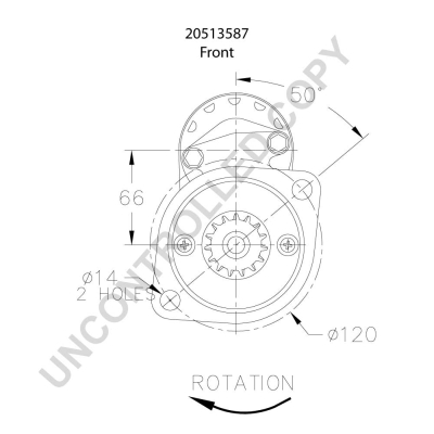 Prestolite Electric Starter 20513587