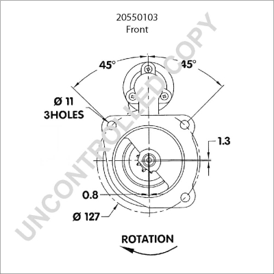 Prestolite Electric Starter 20550103