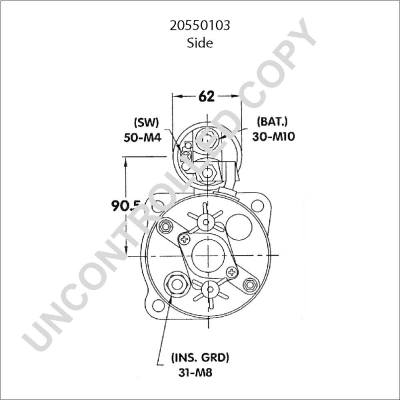 Prestolite Electric Starter 20550103