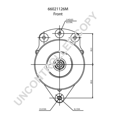 Prestolite Electric Alternator/Dynamo 66021126M