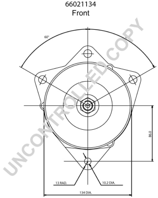 Prestolite Electric Alternator/Dynamo 66021134