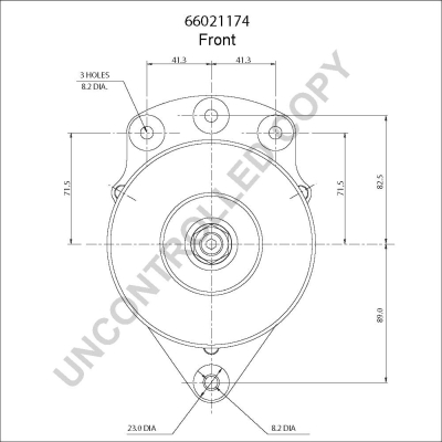 Prestolite Electric Alternator/Dynamo 66021174