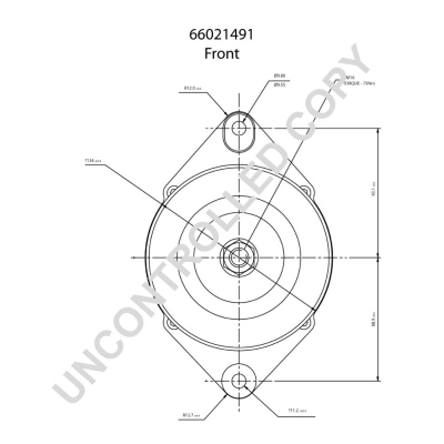 Prestolite Electric Alternator/Dynamo 66021491