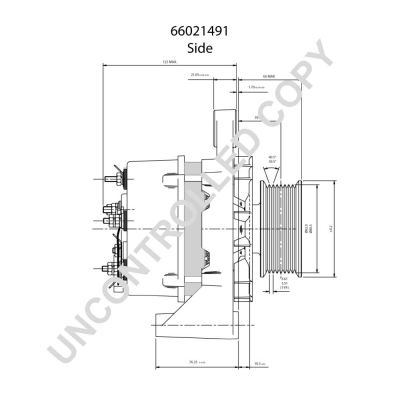 Prestolite Electric Alternator/Dynamo 66021491