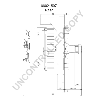 Prestolite Electric Alternator/Dynamo 66021507