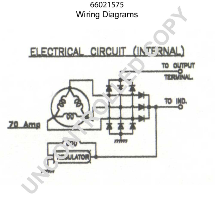 Prestolite Electric Alternator/Dynamo 66021575