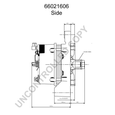 Prestolite Electric Alternator/Dynamo 66021606