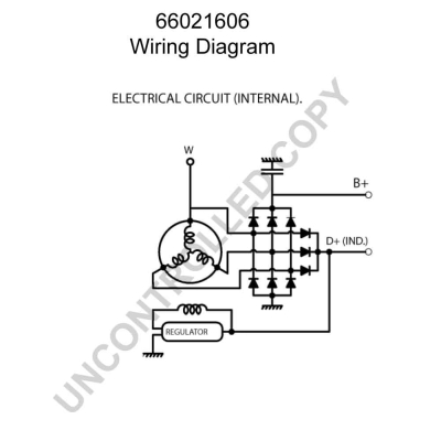 Prestolite Electric Alternator/Dynamo 66021606