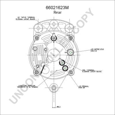 Prestolite Electric Alternator/Dynamo 66021623M