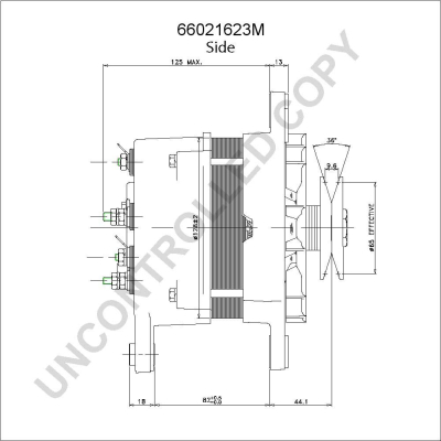 Prestolite Electric Alternator/Dynamo 66021623M